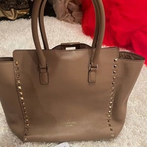 VALENTINO Rockstud Double Handle Tote